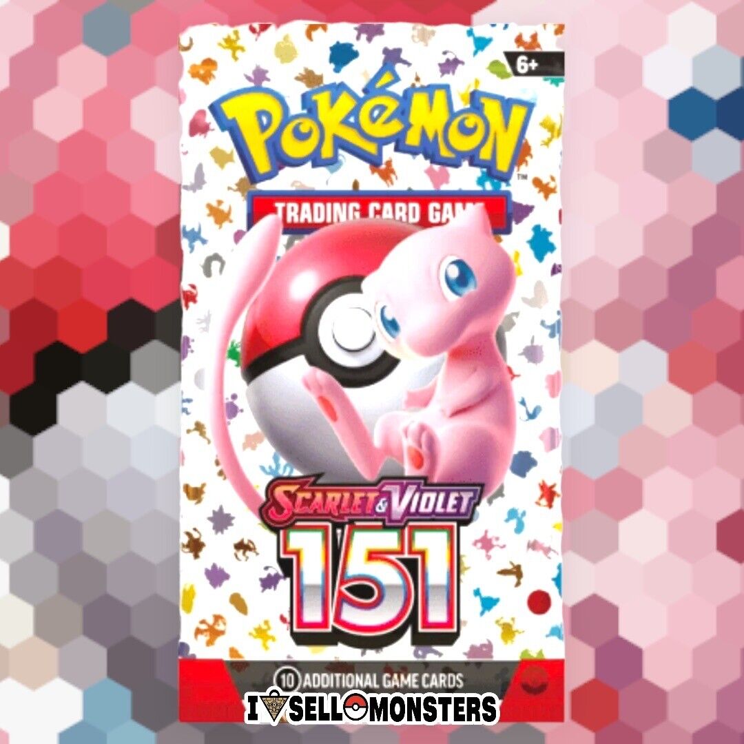  Pokemon 151 - Sealed Single Booster Pack - English