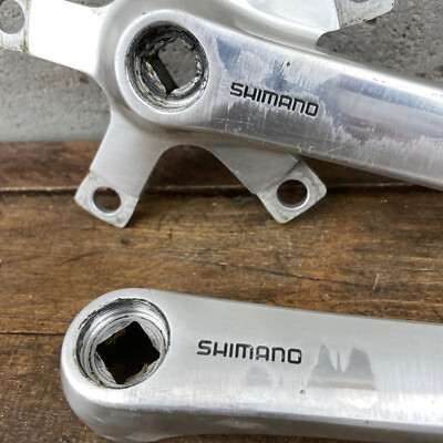 Vintage Shimano Deore XT FC-M730 Crank Set 175 mm Pantograph