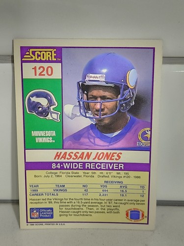 1990 Score Football Complete your set!  Card numbers 1 to 170 - Bild 237 von 337