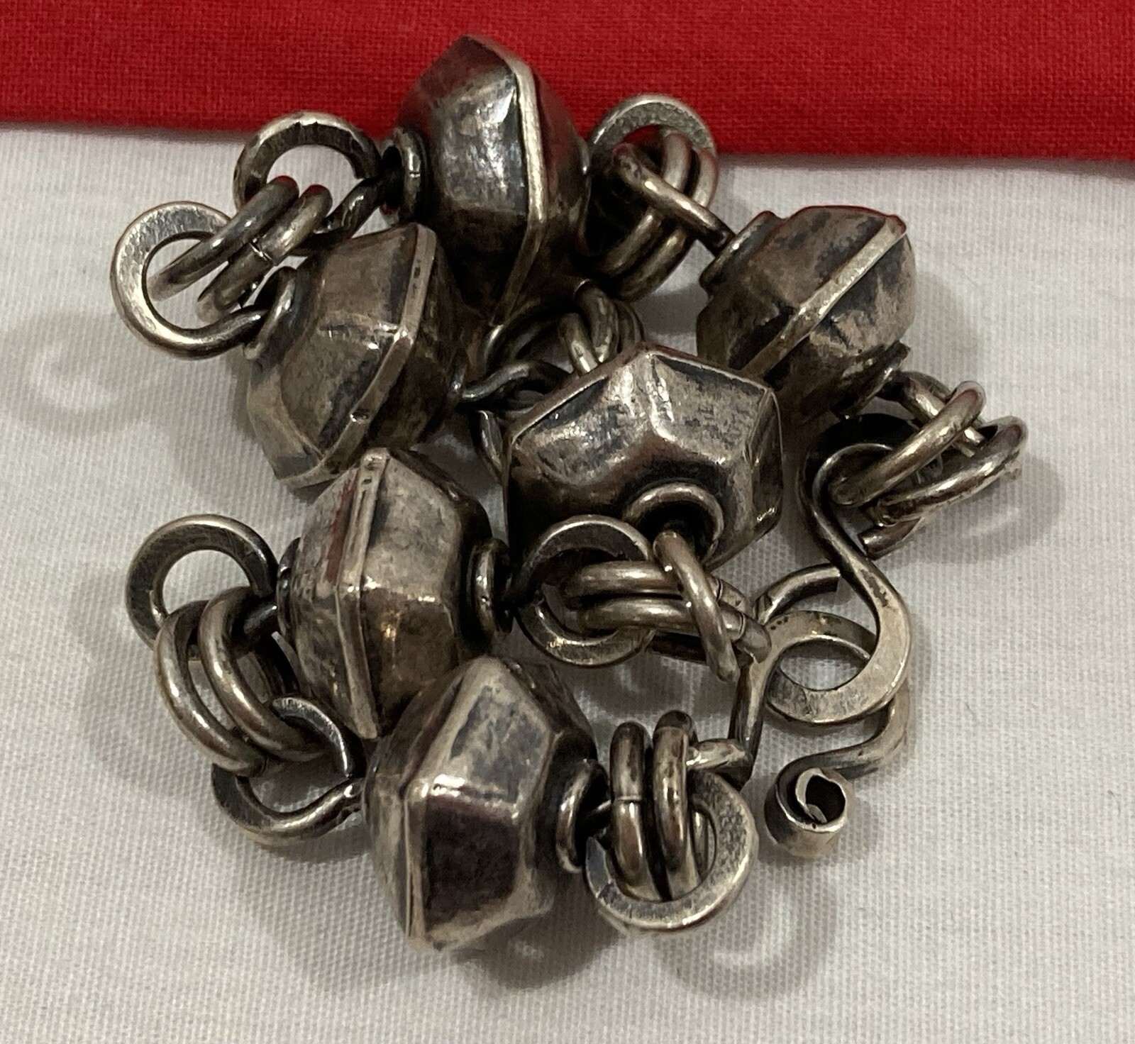 Vintage Middle Eastern 925 Solid Sterling Silver … - image 4