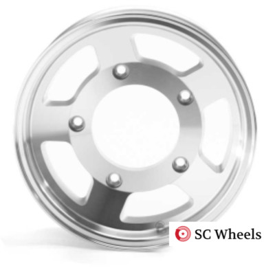 Felge Volkswagen 1950-67 Silber1 15x4 5x8,07 Maxilite