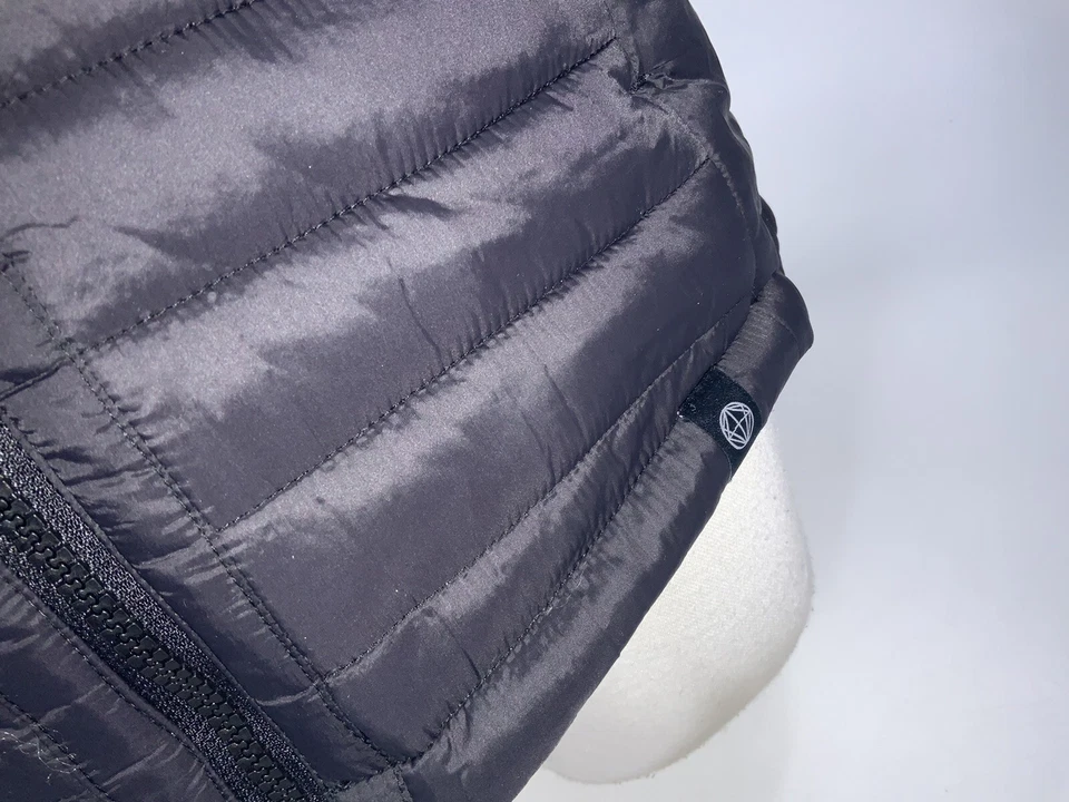 Mondetta Outdoor Project Chaleco Acolchado Chaqueta S Mujeres Negro Nylon Cremallera YGI J2-248 Foto 4 de 4