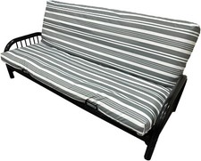 Funda Futón Completa Resistente al Agua, Fundas Colchón Funda Cama, Gris