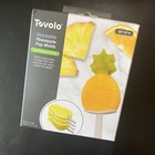 Tovolo Stackable Pineapple Pop Molds Silicone Frozen Ice Treats Set of 4 NEW