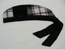 TARTAN PLAID - YOUTH 6 1/4 SIZE GARRISON STYLE CAP HAT