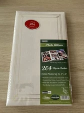 Pioneer JPF-46 Green Pocket Photo Album Holds 204 4x6 Photos endurahide NEW NIP