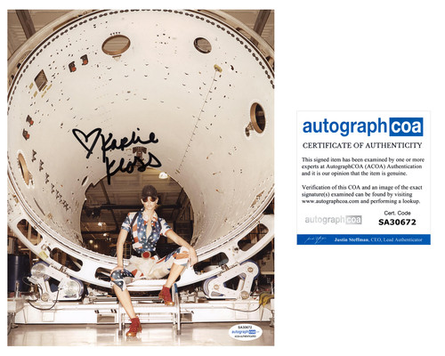 Karlie Kloss Signed Wall Street Journal 'Rocket Woman' 8x10 Photo PROOF ACOA A