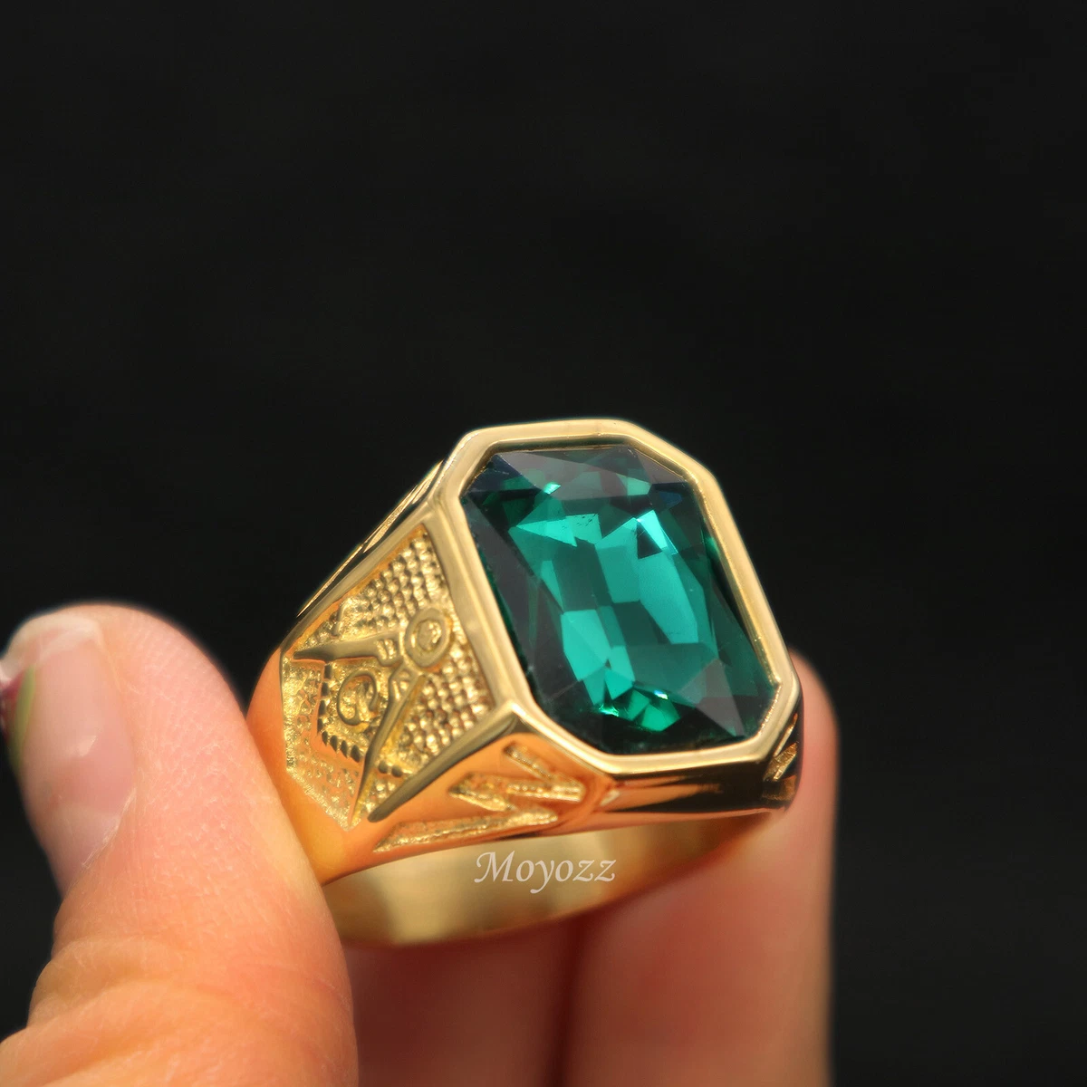 Stone 2024 mason ring