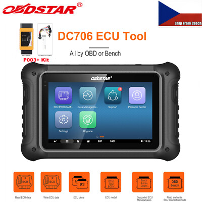 OBDSTAR DC706 E-CU ECM TCM Tool Full Version Plus With P003+ Adapter&Bench Cable