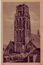 ROTTERDAM NETHERLANDS ST. LAURENS KERK 1947