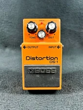 Boss DS-1 Electric Guitar Distortion Effect Pedal (Preowned)