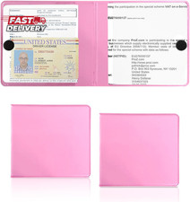 2 PCS Car Registration and Insurance Holder, 10.6'' 4.8'' Essential Auto Card Gl