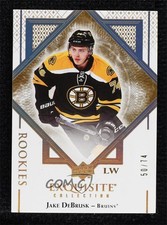 2017 Upper Deck Black Diamond Exquisite Rookies Spectrum 50/74 Jake DeBrusk 0lb7