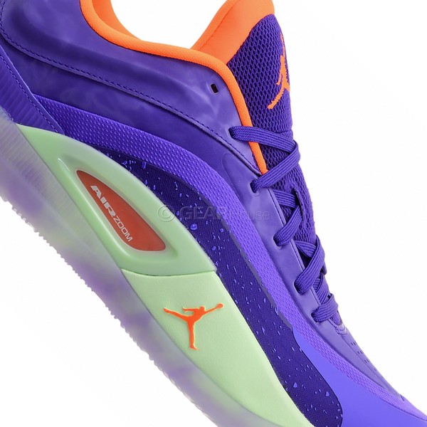Nike Jordan Zion 4 'Rare Form' zapatillas de baloncesto para hombre, púrpura naranja, elige talla 5