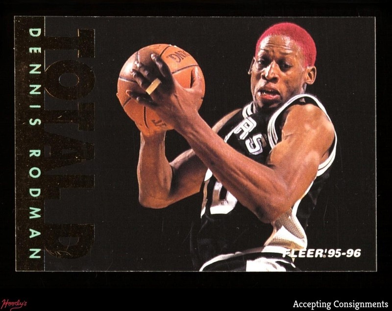 1995-96 Fleer Total D #11 Dennis Rodman SPURS