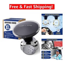 Universal Xl Steering Wheel Spinner For Thick Wheels Ideal For Trucks Vans