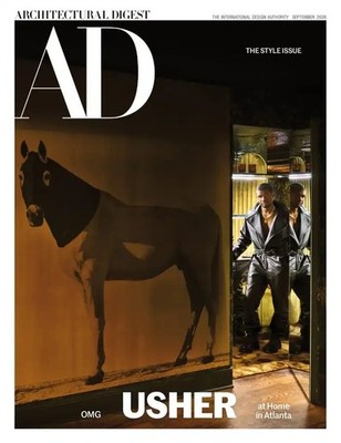 ARCHITECTURAL DIGEST-SEPTEMBER 2026-USHER-THE STYLE ISSUE-NEW-FAST SHIPPING