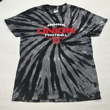 Union Football Graphic T-shirt Tie-dye Size S