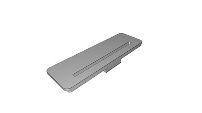 Akkudeckel für Computermaus A4tech Ersatz 3D gedruckt