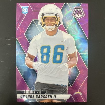 Panini Mosaic Purple Scope Prizm (RC) Oronde Gadsden II LA Chargers No.374