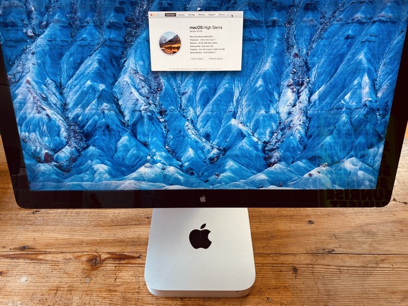 2011 Apple Mac Mini/server Desktop i7 2.0GHz 16GB (2) 500GB HDD. Clean!
