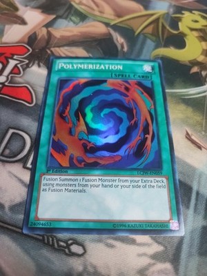 YUGIOH POLYMERIZATION LCJW-EN059 1ST SUPER
