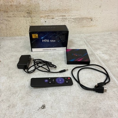 Smart TV Box 4G+64GB H96 Max Android 11.0 RK3318 Quad-Core 4K Ultra HD