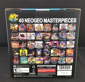 Neo Geo Mini Unopened Item Arrival Model Number NEOGEO MINI INTERNATIONAL SNK