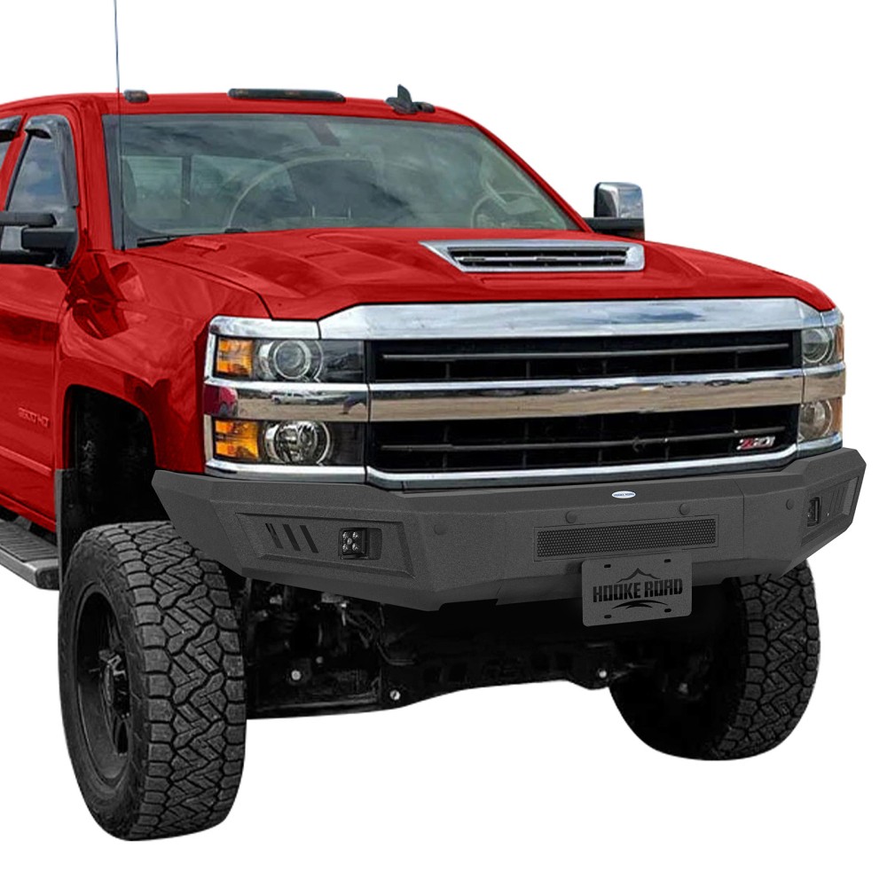 Fit 2015 2016 2017 2018 2019 Silverado 2500/3500 HD Full Width Front Bumper