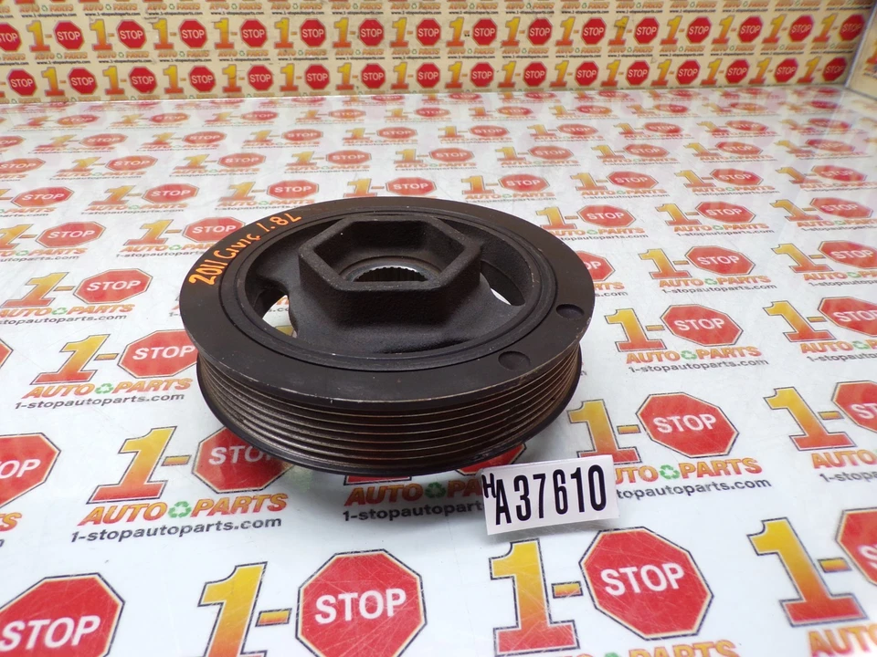 Equilibrador armónico Honda Civic 2006-2011 1,8 L 13810-RNA-A02 OEM Foto 4 de 4