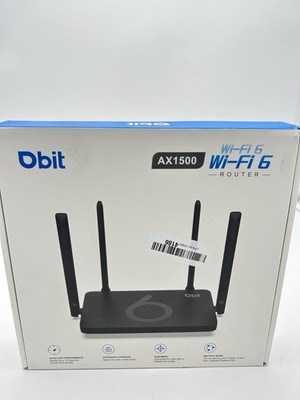 Wireless Internet Dual Band Router Speed Up to 1.5 Gbps AX1500 WiFi 6