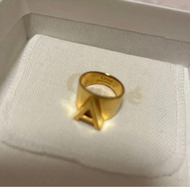 Chloe Initial Ring - image 3