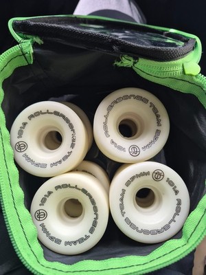 Rollerbones teams white 101a 57mm 8 pck
