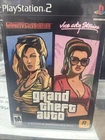 Grand Theft Auto Liberty City & Vice City Stories Double Pack PS2 W/ Maps - CIB