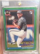 2026 Topps Series One Nolan McLean 1991-92 Green 72/99🔥💯