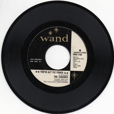 Northern Soul - Esquires - You've Got The Power / No Doubt About It VG++