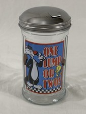 Sylvester Tweety 1993 ¿un bulto o dos? Agitador de tarro de azúcar Looney Tunes 1993