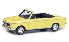 1/43 BMW 2002 Convertible Yellow Convertible 2 2 Baur light yellow 1/43 Schuco P