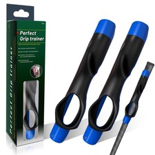2 Golf Grip Trainer - Non-Slip Durable Material, Portable Aid for Fixing Slices
