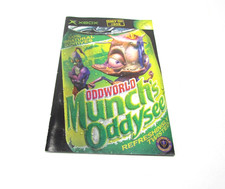 Oddworld Much's Oddysee Instruction Manual Xbox