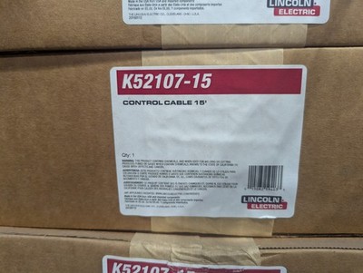 K52107-15 Lincoln Electric HELIX CONTROL CABLE 15FT. 4.6M