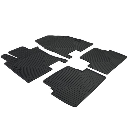 Auto Gummi Fußmatten Schwarz Premium Set für Nissan Qashqai J10 JJ10 07-16 - Picture 2 of 8