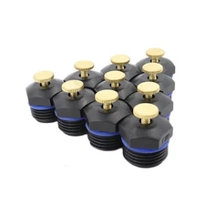 10Pcs Garden Misting Lawn Irrigation Sprinkler Head Nozzle Spray System 1/2"