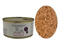 Lunderland Reinfleisch Lachs 300G 100% Lachsfilet Einzelfutterm. F. Hunde Katzen