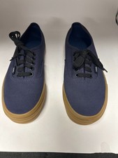 Vans Authentic Shoes, Navy Blue, Men's 6.5-Women's 8