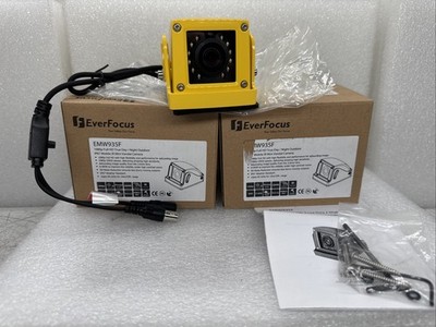 Lot Of 2 EverFocus IP67 Mobile IR MINI VANDAL CAMERA Night Outdoor EMW935F HD