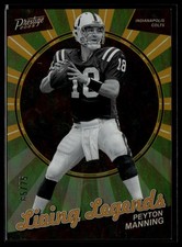 2023 Panini Prestige #LL-26 Peyton Manning Living Legends Xtra Points Gold #/75