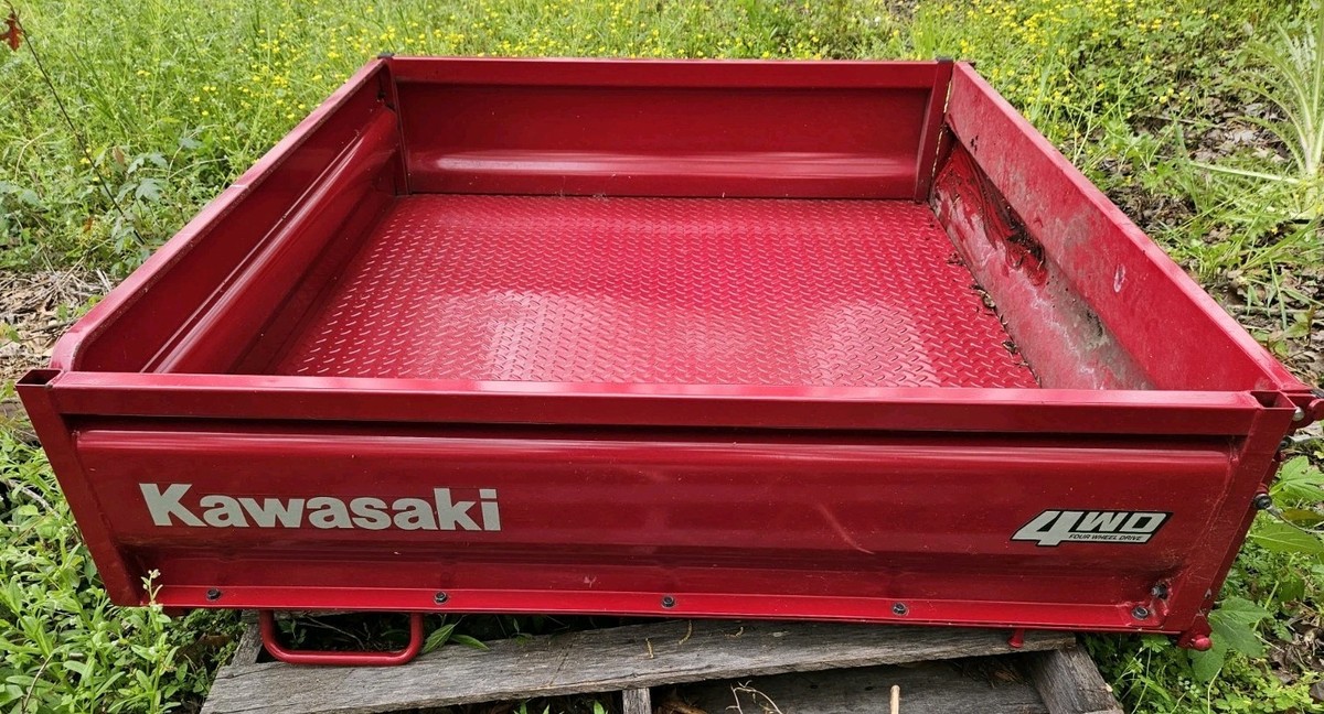 Red Kawasaki Mule cargo Bed carrier panel tailgate 4010 3010 620