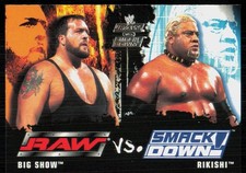 2002 Fleer WWE Raw vs. Smackdown! Rikishi Big Show #77