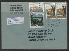 Croatia R-Cover Rovinj Rovigno 11.03.1999 Plitvice